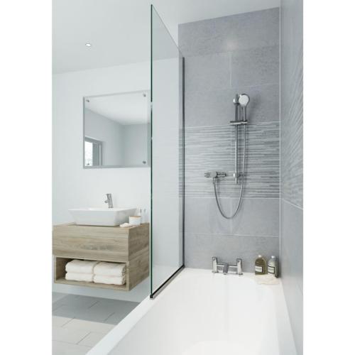 Bristan Acute Thermostatic Mixer Shower Exposed with Adjustable Head AE2 SHXAR C
